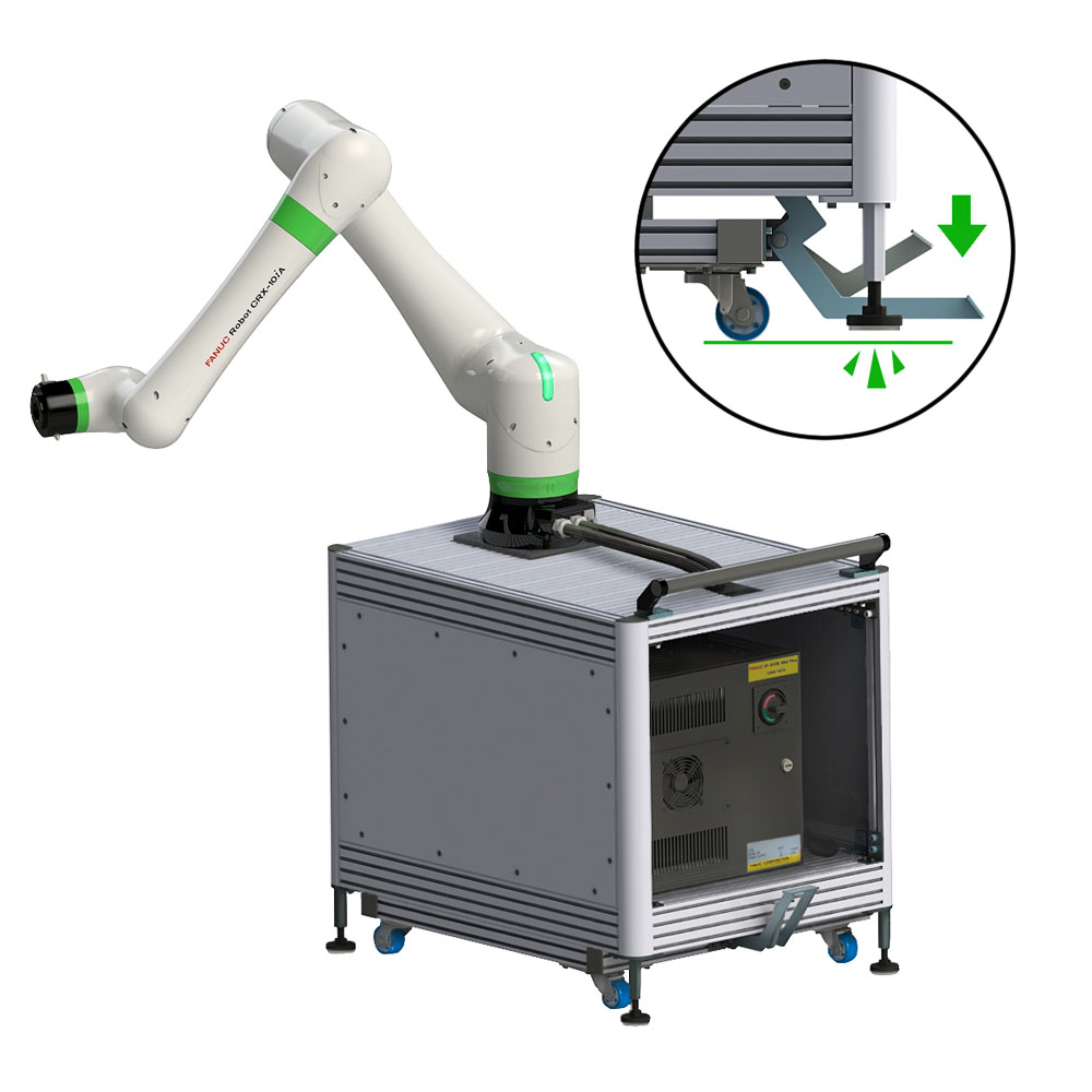 FANUC CRXシリーズ専用架台  うんぱんマン